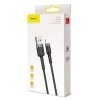 Kabel Baseus Cafule USB-A / Lightning 2A QC 3.0 3 m - czarno-szary